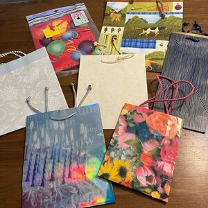 Hallmark Colorful Gift Party Bags Set of Seven
Never Used